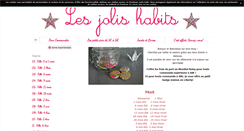 Desktop Screenshot of lesjolishabits.com